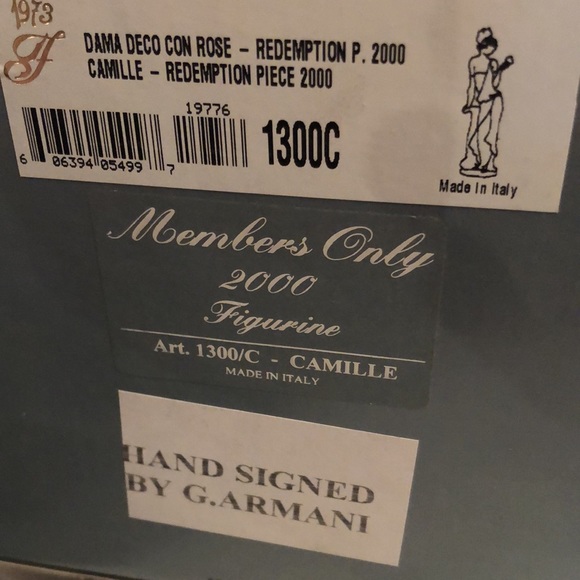 Giuseppe Armani Camille Figurine - Picture 5 of 5